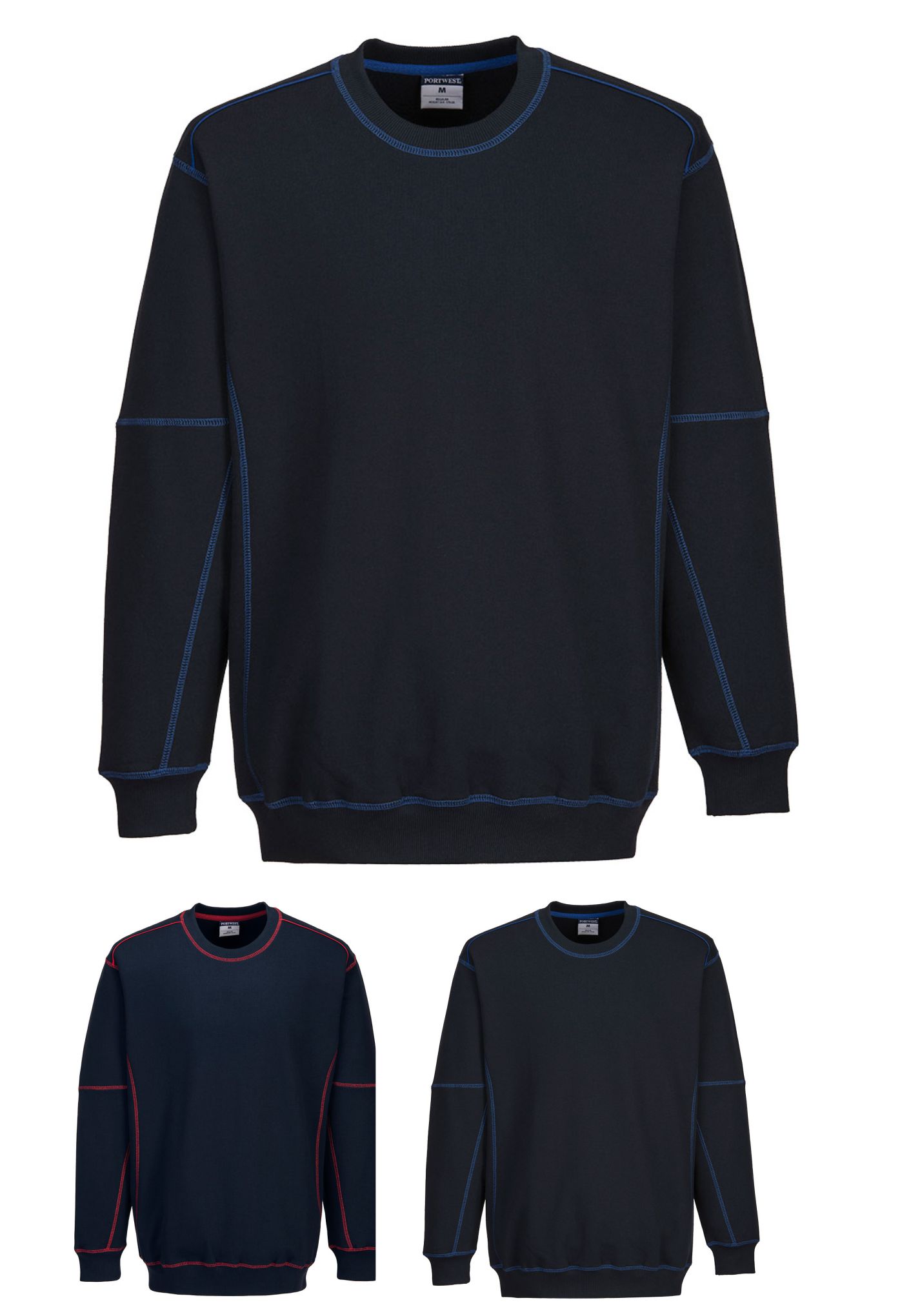 Portwest B318 - Essential Two Tone Sweatshirt - Click Image to Close